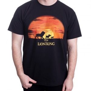 The lion king walking sunset t shirt men new size L